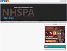 Tablet Screenshot of nhspaonline.org